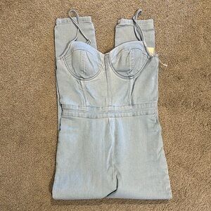 Denim jumpsuit